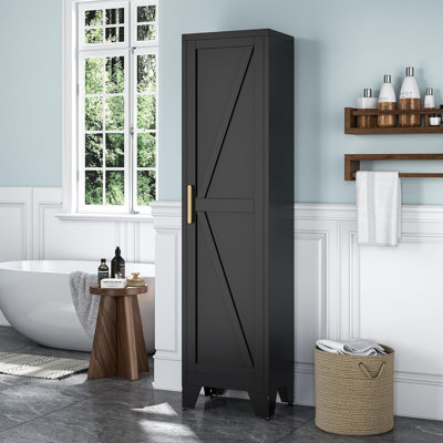Single-door Bathroom Cabinet by Inbox Zero
