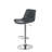 Kareema Swivel Upholstered Adjustable Height Counter Stool with Metal Frame-688602050-764305782