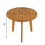 Table d'appoint ronde en acacia