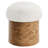 Modway Breeze Boucle Upholstered Ottoman In Ivory Burl