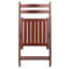 Chaise pliante en bois Aqeela