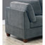 Mobilier de salon modulaire en coin 1pc
