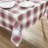Kate Aurora Tis The Season Plaid Gingham Tartan 100% Cotton Classic Christmas Tablecloth-60"W-1061474724