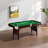 Solid Wood Folding 6.99'Pool Table-130161171