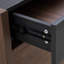 Ensemble de 2 armoires de rangement rotatives extensibles avec tiroirs et tablettes réglables