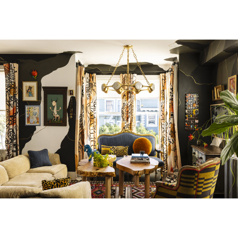 Riviere Light Integrated LED Chandelier by Noz Nozawa for Corbett Lighting, 77.5" H x 40" W x 40" D
