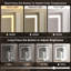 W H Medicine Cabinet Mirror 5