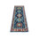 Tapis de couloir oriental en pure laine 2 pi 6 po x 6 pi 1 po bleu Arara