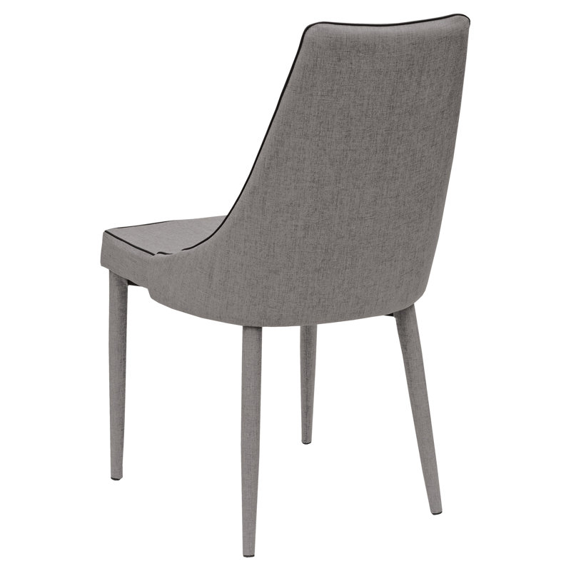 Bautista 47cm H Polyester Blend Upholstered Accent in Grey, Grey