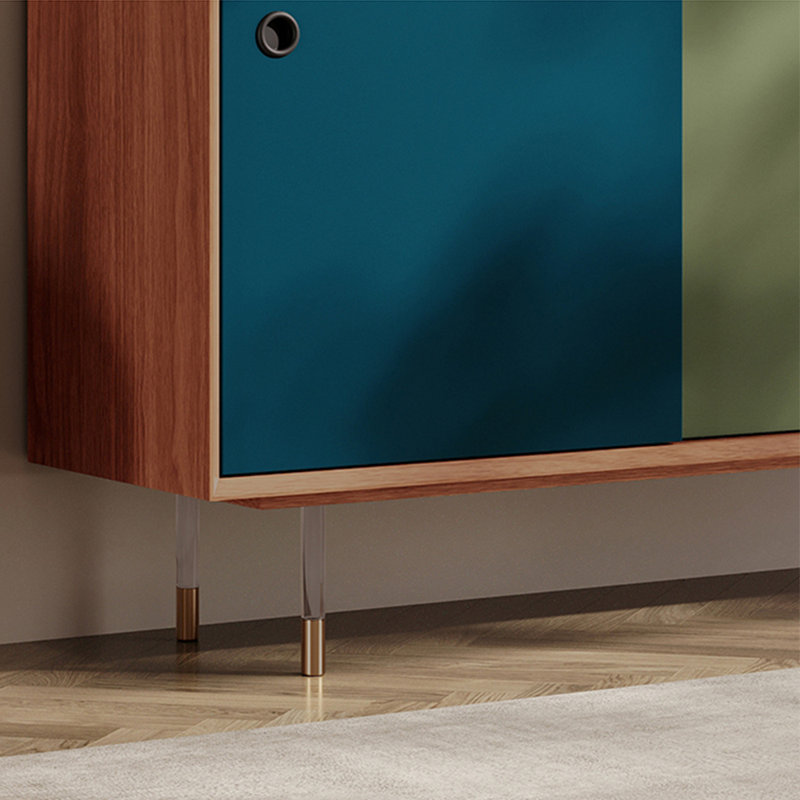 Buffet simple et moderne avec rangement, H 31,5 po x l 55,12 po x P 15,75 po