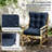Anjelyka 22"W X 22"D Outdoor Cushions 5" Indoor And Outdoor Seat/Back Cushion-269089409