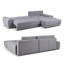 Sabria 3 Seater Sofa Bed-1219290807