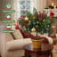 1.97' H Artificial Pine Christmas Tree