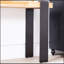 Console rustique de style industriel - 60 pouces