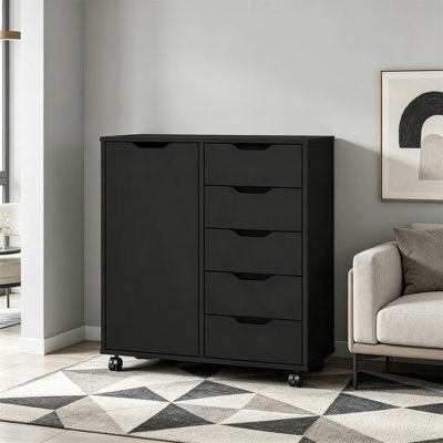 72.6 cm W 5 -Drawer Filing Cabinet