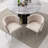 Uresti 17.75'' H Tufted Upholstered Metal Armchair-477132649-477352547