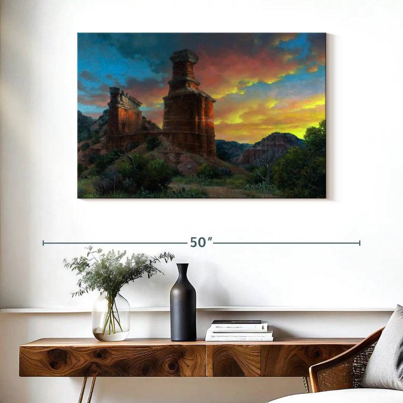 Ravi Spell Of The Palo Duro, 26" H x 39" W
