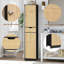 67.13" Tall Storage Cabinet with 2 Doors & 1 Drawer-1605220439