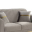Ensemble de salon 3 pièces Duplessis Taupe-769942141-769942140