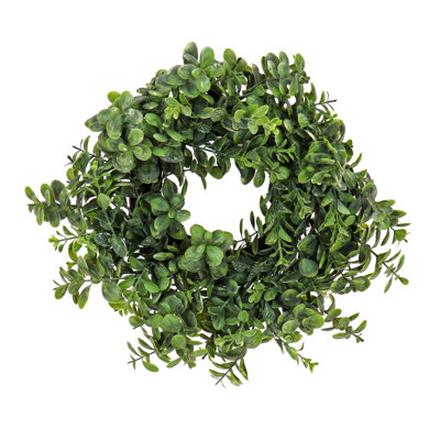Couronne de table à feuilles 16 po The Holiday Aisle®