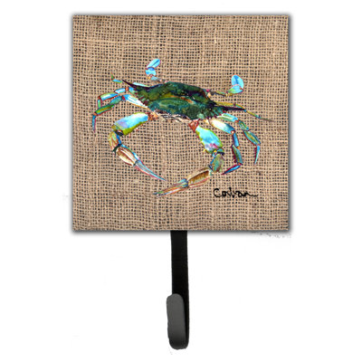 Crochet mural crabe