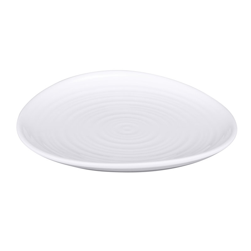 Swirl 8" Melamine Appetizer Plate