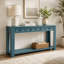 Console / canapé avec tiroirs de rangement et tablette inférieure pour le vestibule-405272129-405272134-405272140-405272145