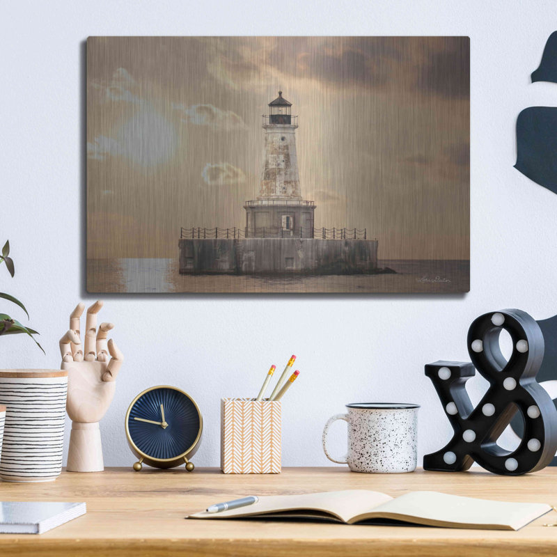 «Charity Shoal Lighthouse» par Lori Deiter, H 12 po x l 16 po