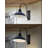 Manasi 12.25" 1-Light Farmhouse Industrial Indoor/Outdoor Iron LED Gooseneck Arm Outdoor Sconce-133560374