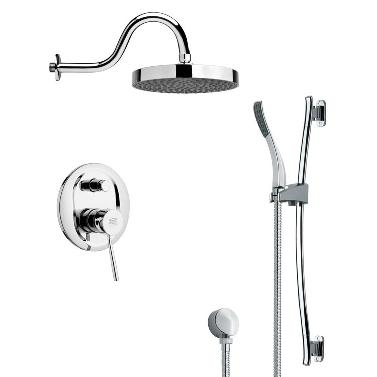 Rendino Complete Shower System with Rough in-Valve