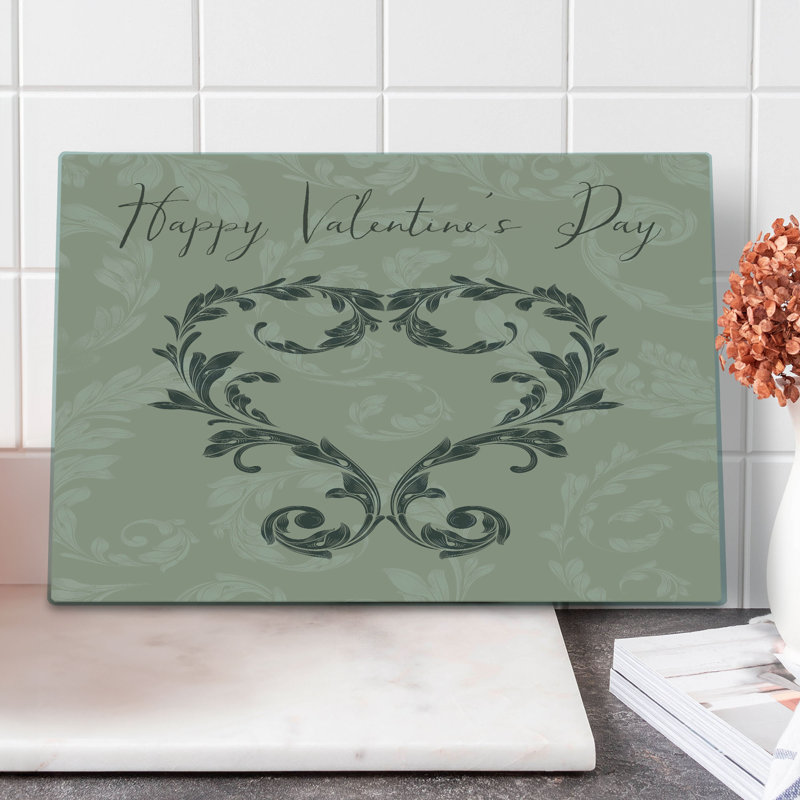 Planche à découper Ambesonne Victorian grande taille St-Valentin Taupe
