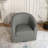 Aunna Nailhead Swivel Barrel Chair-807897971