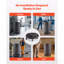 2 paquets de 2 poubelles rondes pour poubelle 20, 32, 44, 55 gallons 500 lb