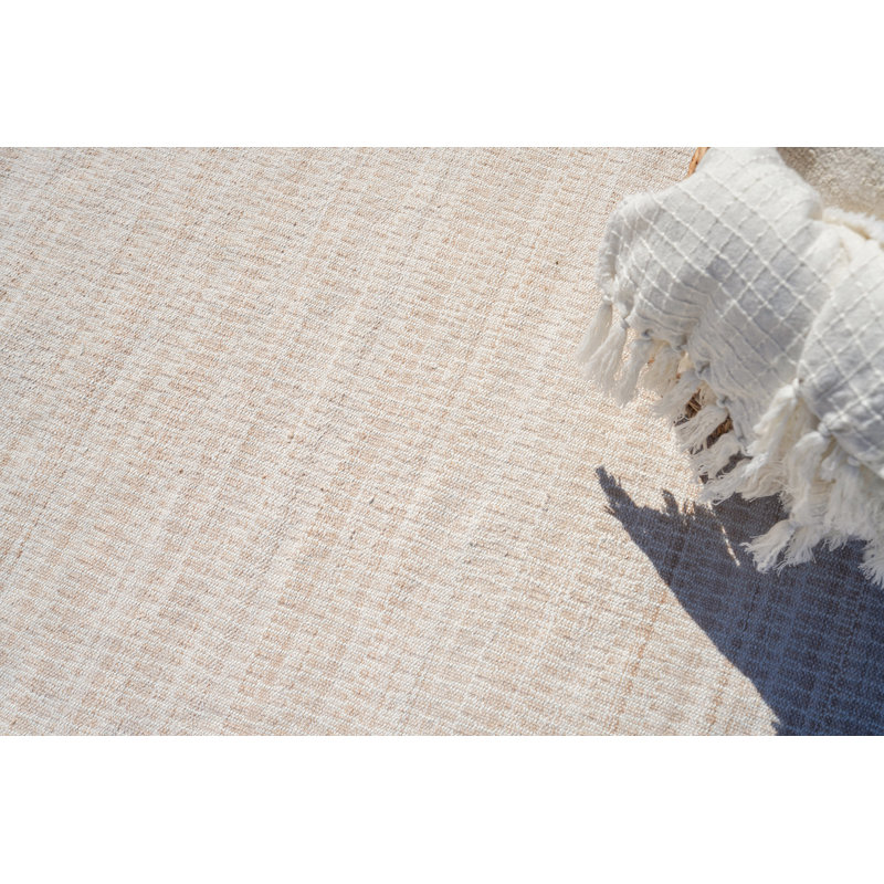Florence Geometric Area Rug in Light Beige, Rectangle 12' x 15'