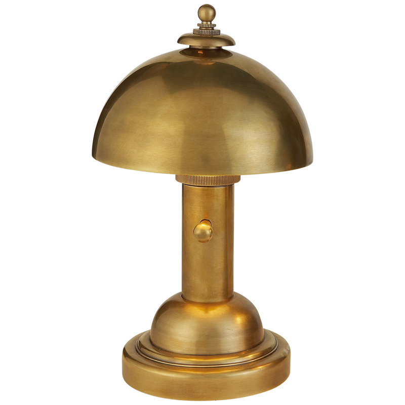 Thomas O'Brien Totie Task Lamp, Antique Brass