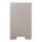 Compact, Durable Particle Board Nightstand With Silver Champagne Finish For Versatile Spaces