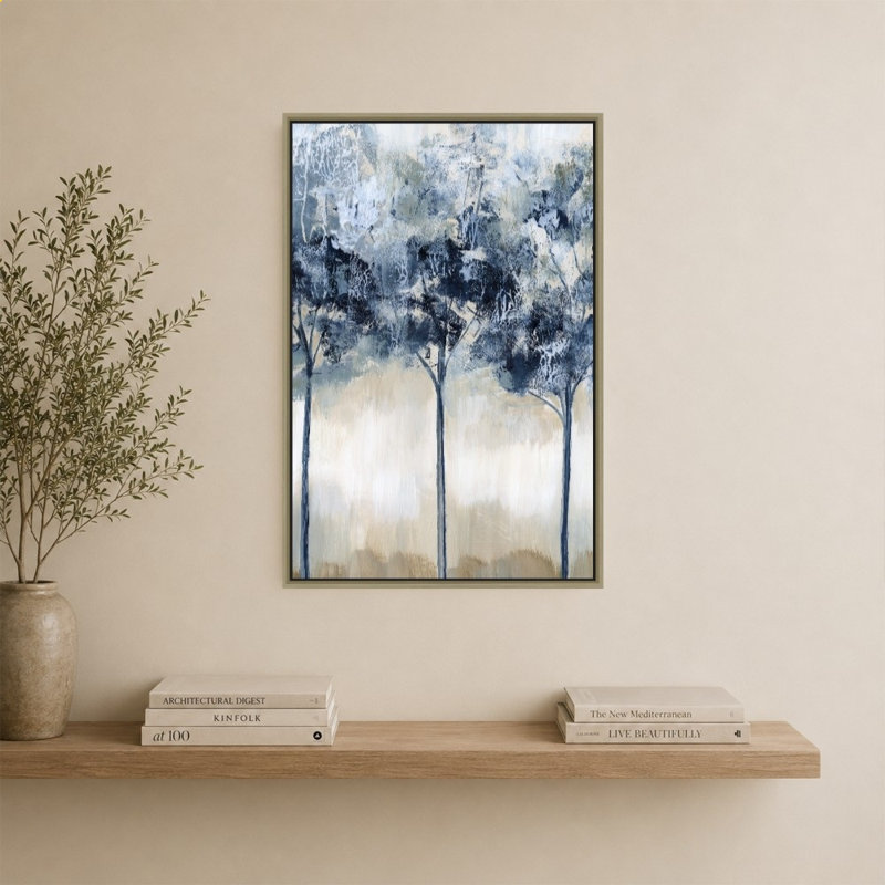 Indigo Grove I par Nan - Impression sur toile