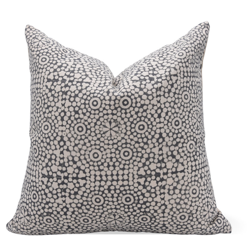 Housse de coussin fabriquée à la main Fab Divine Chunributi, 20" x 20"