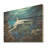 Coral Sharks Ballet - Coastal Coral Under Water Wood Wall Art On Natural Pine Wood-1894919276
