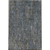 Contemporary One-of-a-Kind Rectangle 6' X 9'8" Hand Knotted Area Rug