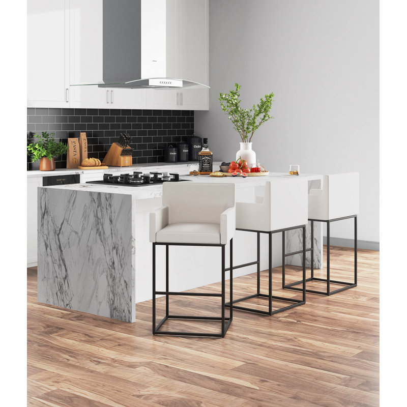 Tabouret de comptoir en métal