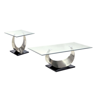 Ensemble de tables basses 2 pièces Tillison