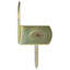 Milda Dakota Fields Yellow Metal Post Cap for Fence Panels