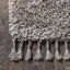 Tapis gris à poil long et pampilles Felicdad-182653427