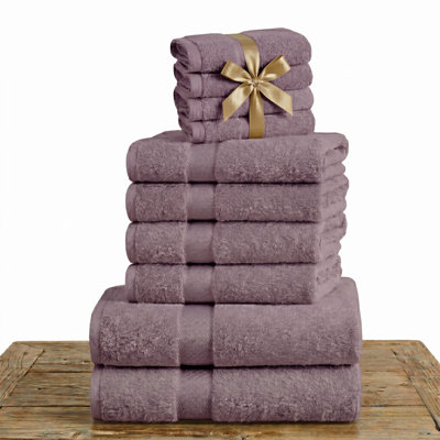 Egyptian Cotton 500GSM Absorbent 6-Piece Towel Bale Set