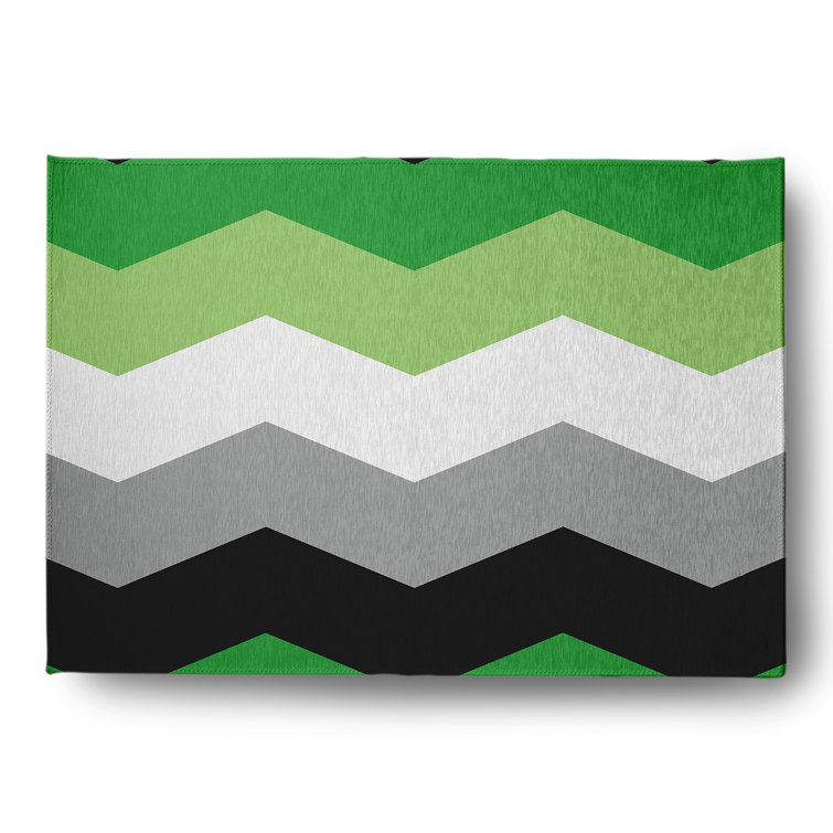 Chenille Chevron Indoor Rug