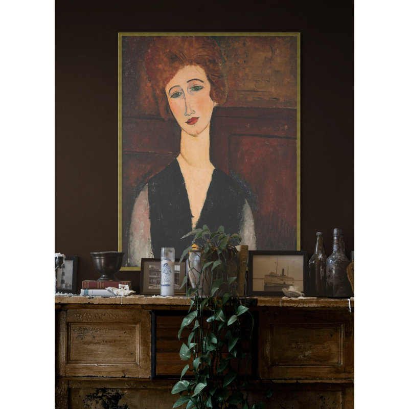 Charming 1 Framed Print Canvas, 37.25" H x 28.25" W