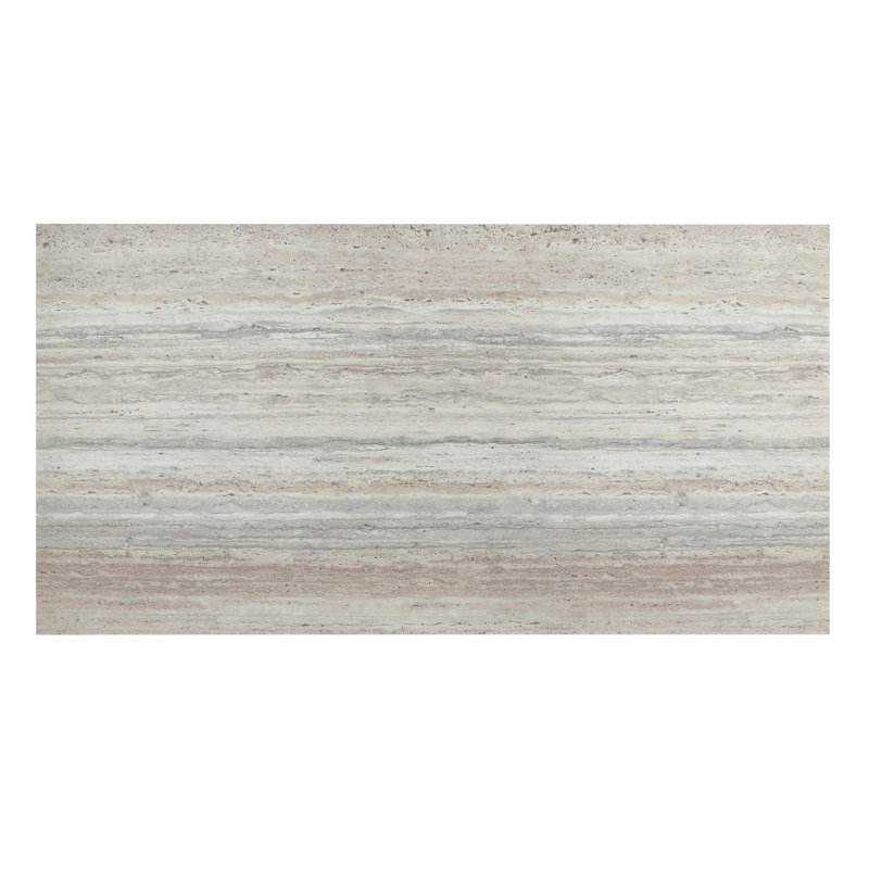 Ravenna 84" Natural Reclaimed Wood and Marble Dining Table