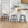 Bybee Dennis Swivel 26'' Counter Stool