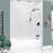 Transolid Unity 60-in x 32-in x 20-in Alcove Acrylic Bathtub Kit, White-106239226-106239213